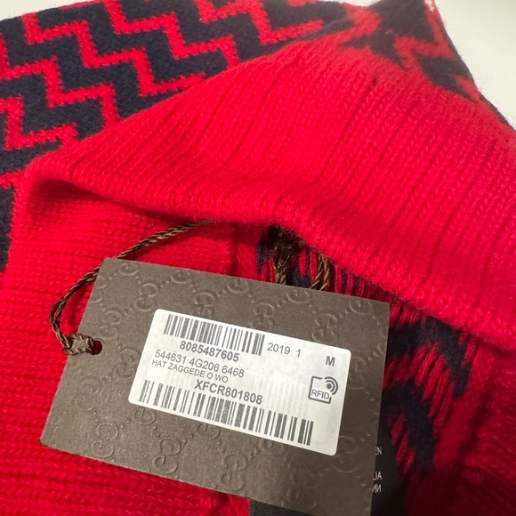 Gucci Wool Zig Zag Hat - Picture 5 of 5